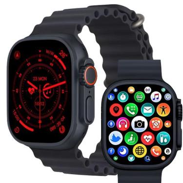 Imagem de Smartwatch Série 9 Ultra 2ª geração 2024 2 pulseiras relógio inteligen