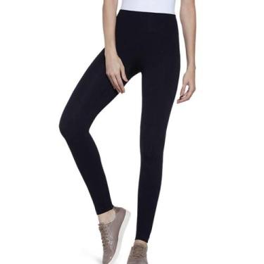 Imagem de Legging Microfibra Fio 150 Sem Costura Lupo 41851-001, Preto, GG
