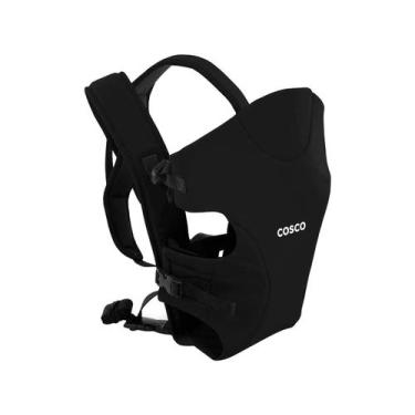 Imagem de Canguru para Bebê Cosco Kids Loop - 3 Posições até 9kg, Preto