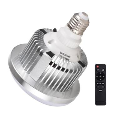 Imagem de Lâmpada LED de 85 W, Eficiência Energética 3200K-5500K Brilho Ajustável Lâmpada de Montagem E27 Com Controle Remoto para Estúdio de Fotografia Home Warehouse Office Hotel (1
