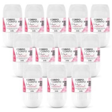 Imagem de 12UN  Desodorante Antiperspirante RollOn Natural 50ml Davene