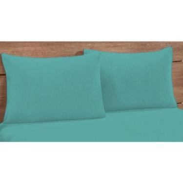 Imagem de Kit c/ 2 Fronhas 70cmx50cm Simples Bainha Percal 180 Fios - Rafaloro E