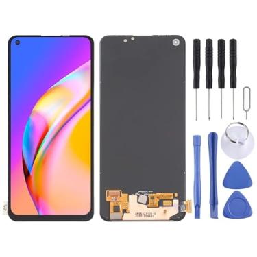 Imagem de Substituição da tela do telefone Tela LCD original e digitalizador Full Assembly para Oppo A74 4G / Reno5 Z / A94 5G Acessórios para phoen