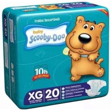 Imagem de Fralda Infantil ScoobyDoo Jumbo XG 20 Fraldas Hipoalergênico - Scooby-