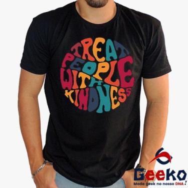 Imagem de Camiseta 100% Algodão Harry Styles Treat People With Kindness Pop Geek
