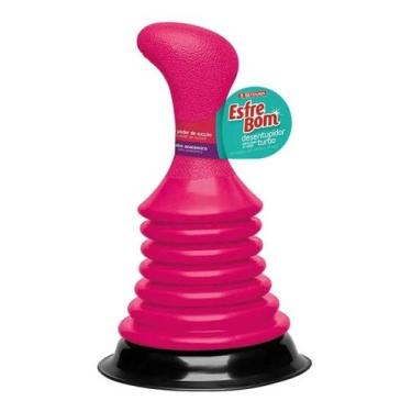 Imagem de Desentupidor De Pia Vasos Sanitários Cano Vácuo Turbo Durável Ergonômi