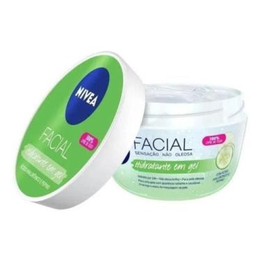 Imagem de GeL Hidratante Facial Nivea Ácido Hialurônico Pepino Sensação Não Oleo