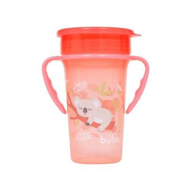 Imagem de Copo de Transição Infantil Treinamento para Bebê Buba 300ml Com Alça R