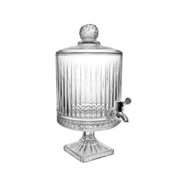 Imagem de Relevo Suqueira Refresqueira De Vidro Adely Cristal 4,5l Luxo