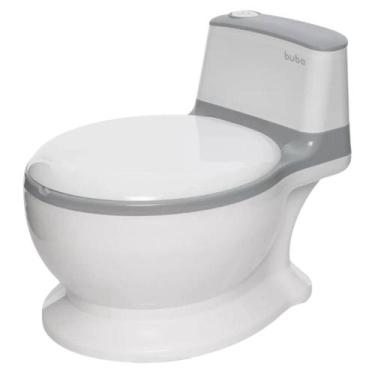 Imagem de Vaso Sanitário Infantil Som Troninho Desfralde Penico Buba, Branco e C