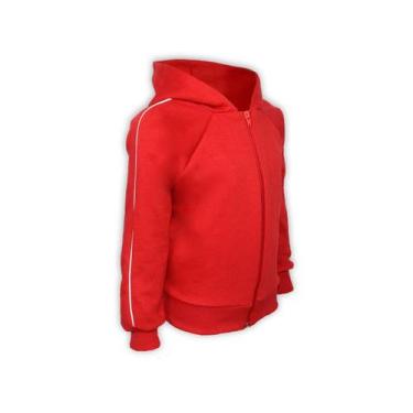 Imagem de Blusa de Moletom Juvenil Vermelho - Del France, 10