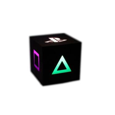 Imagem de Luminária Mini Abajur de Mesa Playstation Preto - Super 3D Games