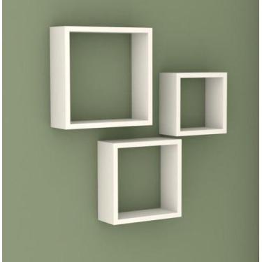 Imagem de Kit Com 3  Nichos Branco - Wda Móveis Planejados