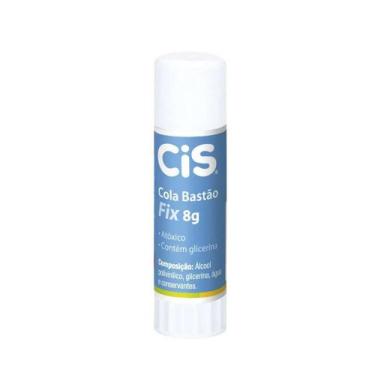 Imagem de Cola Bastão CIS FIX 8g Uso Geral Escolar Artesanato 1-Un