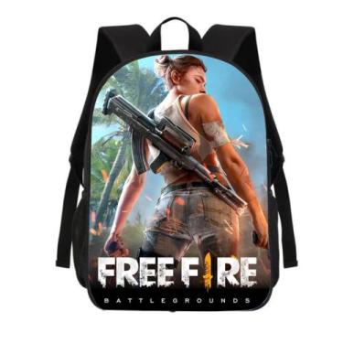 Imagem de Mochila Escolar Free Fire Volta as Aulas