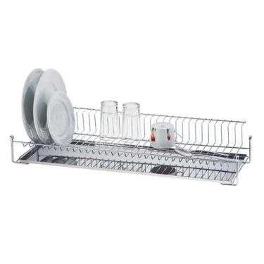 Imagem de Escorredor De Louças Aéreo Fixo Armário Bandeja 57cm Schmitt