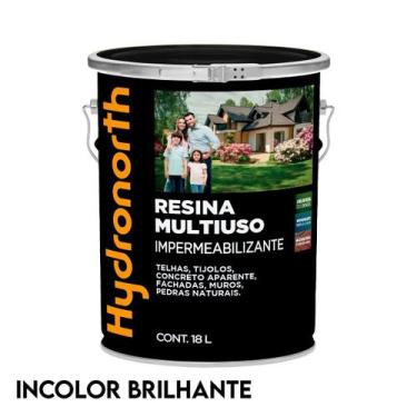 Imagem de Resina Acrilica Brilhante Multiuso Solvente Hydronorth 18l