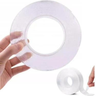 Imagem de Fita Dupla Face Magica Reutilizavel Transparente Super Forte Ideal par