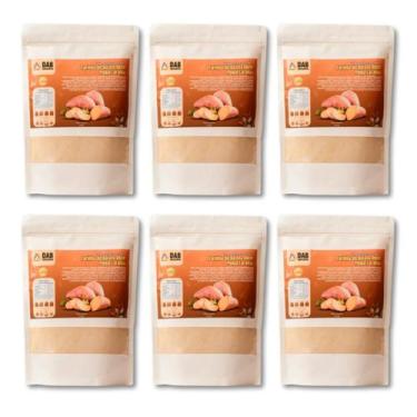 Imagem de Kit 6 Un Farinha Batata Doce Polpa Laranja Pó 2.7kg - DAB Suplevitta