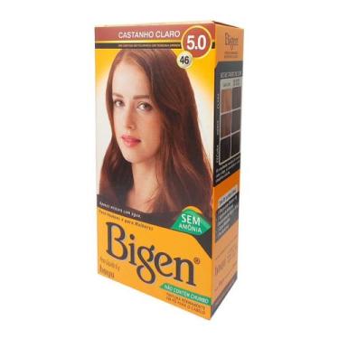 Imagem de Tintura Para Cabelo 5.0  46 Castanho Claro Bigen