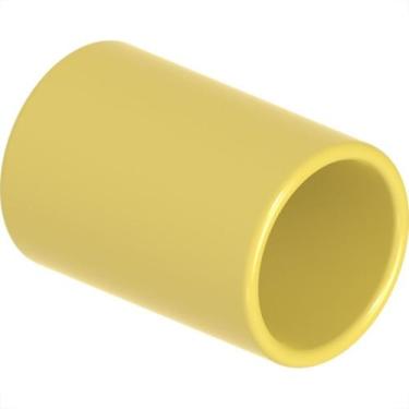 Imagem de Luva Para Conduite Pvc Tigre Pressao Amarela 3/4''- 25Mm - Kit C/50 Pe