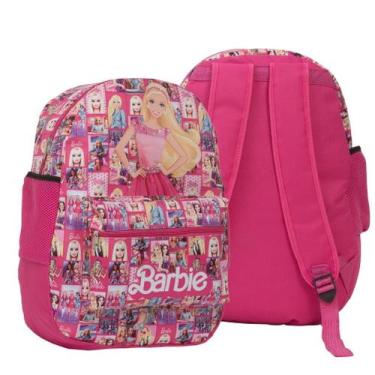 Imagem de Mochila Infantil Feminina Barbie Costas Juvenil Passeio Rosa - Toys 2U
