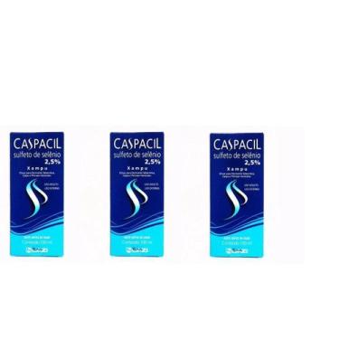 Imagem de Kit C/3 Caspacil Anticaspa Shampoo 100Ml - Ci - Cazi