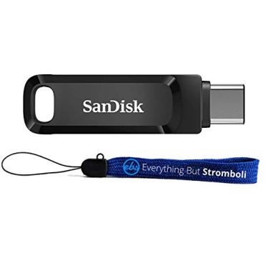 Imagem de SanDisk Ultra 1TB Dual Drive Go Tipo-C para Smartphone, Tablets, Computadores (SDDDC3-1T00-G46) 2 em 1 USB Flash Drive Tipo-A e Tipo-C Pacote com (1) Cordão Everything But Stromboli