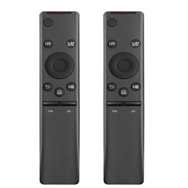 Imagem de [Pacote com 2] Controle remoto universal para controle remoto Samsung-TV, compatível com todas as TVs Samsung Smart Curved Frame QLED LCD