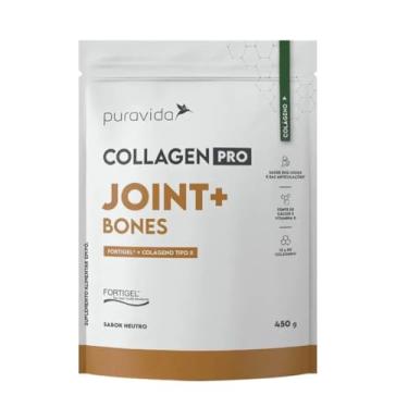 Imagem de Collagen Pro Joint + Bones Fortigel Colágeno II Puravida 450g