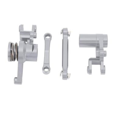 Imagem de Bloco de Direção Com Rodas de Carro RC, Bloco de Direção Com Rodas Leve 1/10 RC Bloco de Direção Em Liga de Alumínio, Manuseio Atualizado para Caminhões BL 2S SLASH 4X4 (Cor Ti)