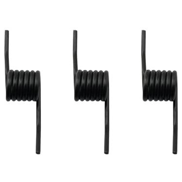 Imagem de TAODAN Molas de extensão de macaco de 3 peças Molas de torção de núcleo de bomba de óleo Molas de retorno para manípulo de macaco hidráulico Molas de substituição pretas