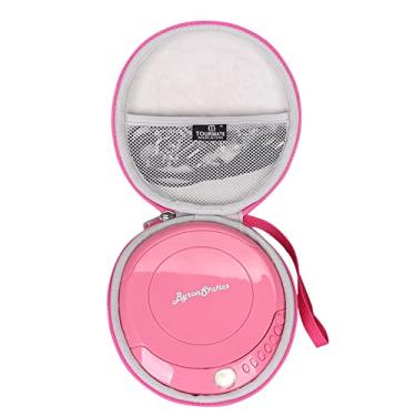Imagem de Tourmate CD Player Case Compatible with ByronStatics PCD220B / GPX PCB319B Portable Disc CD Player, Travel Carrying Stoarge Holder (Pink, Case Only)Q