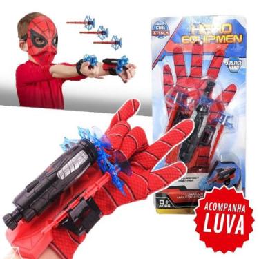 Imagem de Lança Teia Homem Aranha com Luva Brinquedo Presente Meninos Top - BM U