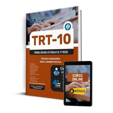 Imagem de Apostila TRT-10 2024 -  Técnico Judiciário - Área: Administrativa - Ed
