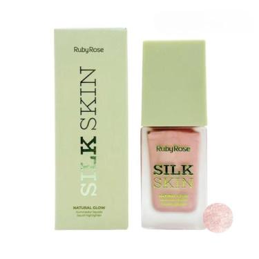 Imagem de Iluminador Líquido Natural Glow - Silk Skin - Ruby Rose - Radiant Pink