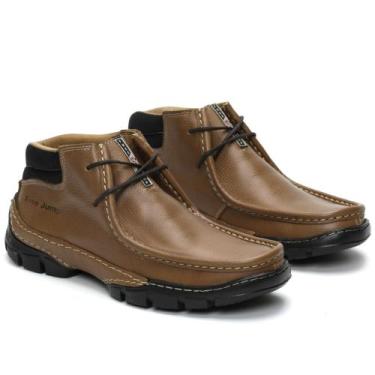 Imagem de Mocassim Masculino Derby - Couro Nobre - LOJA RPERONI, Whisky, 40