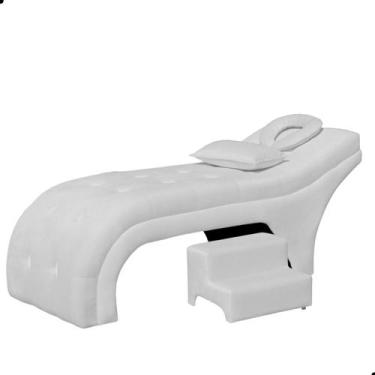 Imagem de Maca Estofada Estética Botonê 80 cm Sobrancelha Cilios - Fina Mobília,