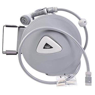 Imagem de WINMAX TOOLS AUTOMOTIVE Mangueira De Água Retrátil Para Jardim, Carretel Armazenamento, Pistola Enrolamento, Montagem Na Parede, 32 Pés/65 Pés/100 Pés (100 Pés)
