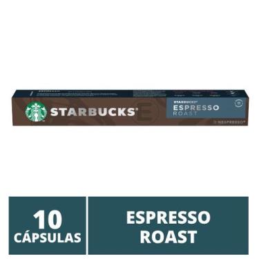 Imagem de 10 Cápsulas Starbucks Nespresso - Espresso Roast - Cápsula Alumínio, 1