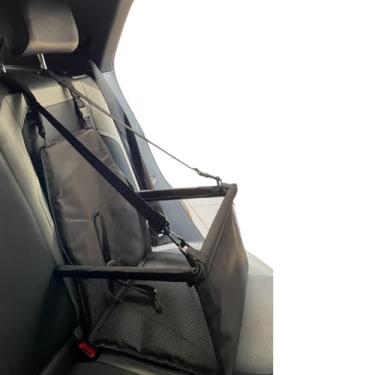 Imagem de Cadeirinha Pet de Carro para Cachorro Pequeno Assento Seguro (Preto, Médio)