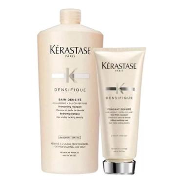 Imagem de Kit Kérastase Densifique Shampoo 1000ml + Condicionador 200m