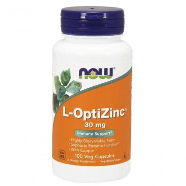 Imagem de L-optizinc 30mg, 100 Cápsulas, Now