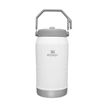 Imagem de Stanley Jarro de canudo IceFlow Flip com alça 1,8 g | Tampa giratória e canudo dobrável | Resistente a vazamentos para viagens e esportes | Aço inoxidável isolado | Livre de BPA | Polar