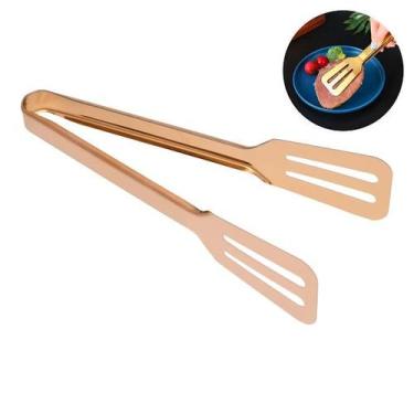 Imagem de Pegador Dourado Em Inox Multiuso Grande Premium - Casa Hera Maria