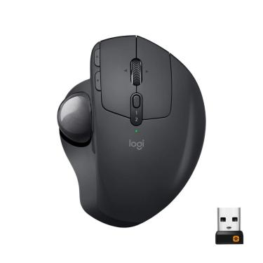 Imagem de Mouse Trackball sem fio Logitech mx Ergo com design ergonômico