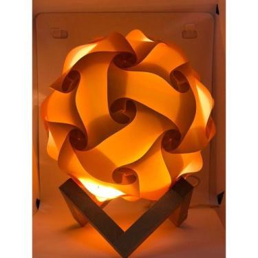 Imagem de Luminaria led esfera Iq Light 25cm Diversas Cores oferta - oem, LARANJ