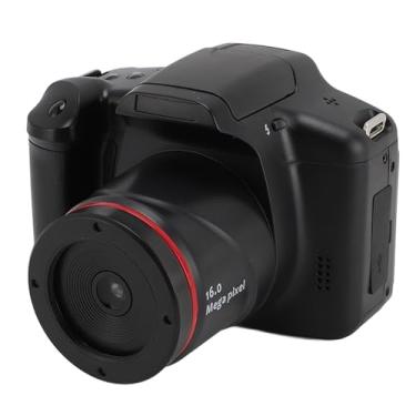 Imagem de Câmera digital compacta de 16 MP com tela flip de 180 graus, zoom de 16X e gravação de vídeo HD - Câmera portátil com lupa