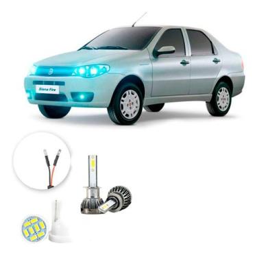 Imagem de Ultra Led Nano 22000lm Fiat Siena G3 2004-2008 Farol Milha - LUXLED y3