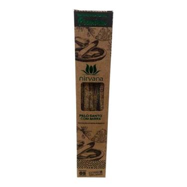 Imagem de Incenso Nirvana Palo Santo C/ Mirra Premium Cx C/ 5 Varetas - Lua Míst